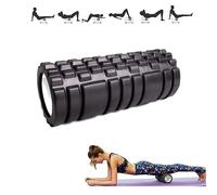 MAGIC SELECT Massage Foam Roller for Whole Body Muscle Therapy. Pilates and Yoga Roller. Black