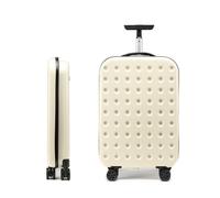 MAGIC SELECT Medium Luggage. Folding ABS Luggage. Expandable Suitcase. Rigid Travel Suitcase. 67 CM (62L). with 4 Double Wheels and a Telescopic Handle. Includes a Combination Lock.