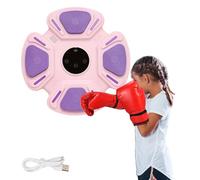 MAGIC SELECT Musical Boxing Machine for Kids, Wall Mounted Electronic Music Boxing Pad, 3 Songs, Lights to the Rhythm of Music for Girls, Boys and Adults.(32x32x4,5 cm)
