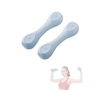 MAGIC SELECT Set 2 Dumbbells 1 Kg. Lightweight Vinyl Weights for Gym. Non-Slip Dumbbells for Strength Training and Home Gym. Ergonomic Weights for Fitness.