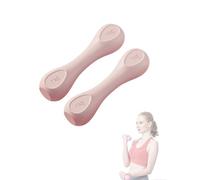 MAGIC SELECT Set 2 Dumbbells 1 Kg. Lightweight Vinyl Weights for Gym. Non-Slip Dumbbells for Strength Training and Home Gym. Ergonomic Weights for Fitness.