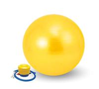 MAGIC SELECT Yoga Ball 55cm. Non-slip PVC Pilates Ball. Exercise Ball for Training, Fitness, Pregnant. Durable Fitball for Stretching, Balance, Relaxation with Inflator Included.
