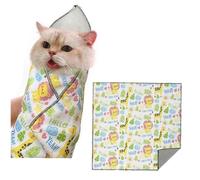 Magic Self-Adhesive Cloth, Open Lay Flat Makeup Bag, Cat Grooming Wrap for Nail Clipping, Portable Cosmetic Bag, Camera Protective Wrap Lens Protector, Multi-functional Adhesive Cloth