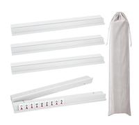 magic sewing machine 4PCS Wooden Mahjong Racks with Magnetic Pushers, 20 in Natural Wood American Mahjong Tile Rack Set, Modern Table Game Accessories for Mahjong Tiles（White,20