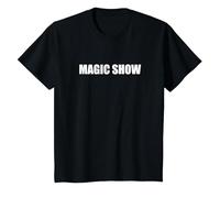 Magic Show T-Shirt, Kids, Black, 8 Years