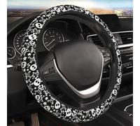 Magic Skull Magical Star Moon Steering Wheel Cover for Women Men Girls Car Accessories Decor -Slip Neoprene Auto Steering Wheel Covers Protector Universal
