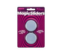 Magic Sliders 4050 Series 4PK 2" RND Sliding Disc, Gray, Pack of 1