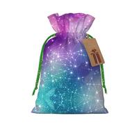 Magic Space Print Drawstring Bags,Snack Bags,Storage Bags For Gift Wrapping,Party Decorations