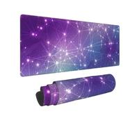 Magic Space Print Large Mouse Pad Non-Slip Desk Pad Protector Computer Keyboard Pad for Office Home 80 * 30 cm