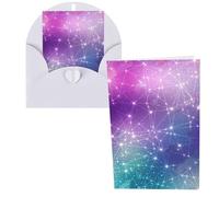 Magic Space Print Thank You Cards Greeting Cards With Envelopes Blank Note Cards 10x15 cm Perfect for Thank Yous Invitations