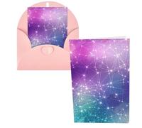 Magic Space Print Thank You Cards Greeting Cards With Envelopes Blank Note Cards 10x15 cm Perfect for Thank Yous Invitations