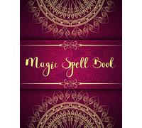 Magic Spell Book: Abstract Mandala Design 101 Blank Shadows Spells Records Journal size 8x10 Inches 106 Pages: Volume 2 (Blank Grimoire Book)