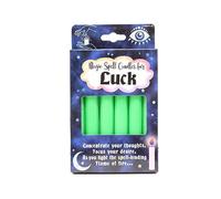 Magic Spell Candles for Various Spells Witch Pagan Ritual Witchcraft - 6pcs (Luck)