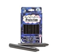 Magic Spell Candles for Various Spells Witch Pagan Ritual Witchcraft - Black 6pcs (Protection)