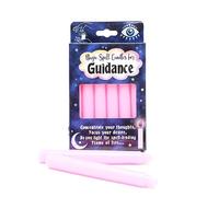 Magic Spell Candles for Various Spells Witch Pagan Ritual Witchcraft - Pink 6pcs (Guidance)