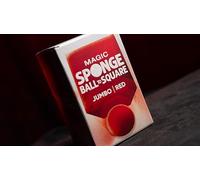 Magic Sponge Ball to Square JUMBO (Red) by Murphy’s Magic | Giant Visual Transformation Trick | Stage & Kids’ Magic Prop | Super-Soft Jumbo Sponge for Comedy Routines