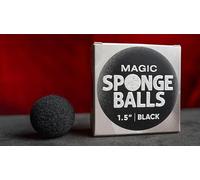 Magic Sponge Balls 50 Pack - Black 1.5" by Murphy’s Magic | Super Soft Sponge Balls for Close-Up & Stage Magic | Vanishes, Productions & Multiplying Routines | Bulk Pack for Performers