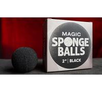 Magic Sponge Balls 50 Pack - Black 2" by Murphy’s Magic | Super Soft Sponge Balls for Close-Up & Stage Magic | Vanishes, Productions & Multiplying Routines | Bulk Pack for Performers
