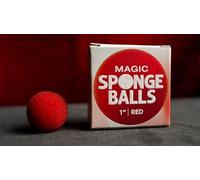 Magic Sponge Balls 50 Pack - Red 1" by Murphy’s Magic | Super Soft Close-Up Sponge Balls | Vanishes, Productions & Multiplying Routines | Bulk Pack for Magicians & Entertainers