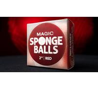 Magic Sponge Balls 50 Pack - Red 2" by Murphy’s Magic | Super Soft Sponge Balls for Close-Up & Stage Magic | Vanishes, Productions & Multiplying Routines | Bulk Pack for Performers