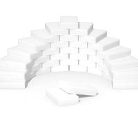 Magic Sponge Eraser,50 Pack White Melamine Sponge Foam, Multi-Purpose Washing Up Cleaning Scourers Sponge, Scrub Non-Scratch Cleaner for Kitchen, Dish, Bathroom