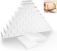 Magic Sponge Eraser 50Pcs, Multi-Use Non-Scratch White Melamine Foam Scourer Sponge for Deep Cleaning - Kitchen, Dishes, Bath, Shoes, Walls, Stain Remover (10x6x2cm)