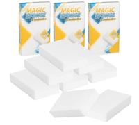 Magic Sponge Eraser Cleaning Sponges 10PCS White Melamine Foam Scourers Pads for Kitchen Bathroom Wall