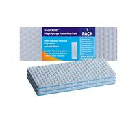 Magic Sponge Eraser Mop Pad, Melamine Sponge Cleaning Pads Refills Suitable for 15" Flat Mop Head,for Home Kitchen Bathroom Swimming Pool Boat