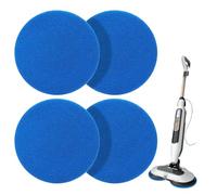 Magic Sponge Eraser Pads for Shark Steamer S7001 s7020 s7000amz s7000 s7001tgt s7201 s8201 S7005 s8001 Series Rotating Steam Scrubber,Scrub Sanitize at The Same,Round Scrubbing Mop Replacement Pad