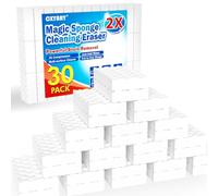 Magic Sponges Cleaning Eraser, 30 Pack 2X Density Stronger Melamine Sponge