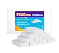 Magic Sponges Eraser,10 Pack Melamine Sponge in Bulk,2X Density,Long Lasting,Cleaning Sponge for Kitchen, Bathroom,Bathtub, Sink,Furniture, Wall Cleaner (White, 3.93x2.76x0.98in)