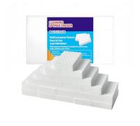 Magic Sponges Eraser,20 Pack Melamine Sponge in Bulk,2X Density,Long Lasting,Cleaning Sponge for Kitchen, Bathroom,Bathtub, Sink,Furniture, Wall Cleaner (White(20PCS), 3.93x2.36x0.79in)