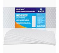 Magic Sponges Eraser Mop Pads Refills,Suitable for 13" Flat Mop Head