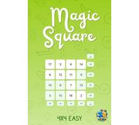 Magic Square Puzzles for Kids: 4x4 Easy Grid Challenges: Over 360 Logic & Math Activities to Build Focus and Improve Numeracy Skills - A sKiZZiT's Puzzles Book