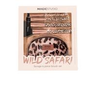 Magic Studio Wild Safari Savage 4 Piece Brush Set