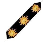 Magic Sun Sunshine Print Table Runner Dining Table Cloth 200*33cm