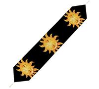 Magic Sun Sunshine Print Table Runner Dining Table Cloth 229*33cm