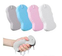 Magic Super Soft Exfoliating Bath Sponge, 3PCS Giant Sponges for Shower Exfoliating, Exfoliates Dead Skin for Body, Radiant Skin for Family (4colors)