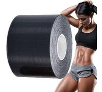 Magic Tape for the Abdomen - Fat Reduction Tape 5 m Waist Cincher, Breathable and Comfortable Removal Tape for Belly Fat and Arms, black, Siehe Beschreibung