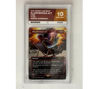 Magic The Gathering | 2025 - Blasphemous Act - Secret Lair Drop - 1756 - Rare - Marvel Superdrop | Ace Graded 10 | Certificate Number 358858