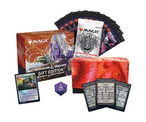 Magic: The Gathering Adventures in The Forgotten Realms Gift Bundle | 10 Draft Boosters | 1 Collector Booster | Accessories