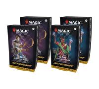 Magic: The Gathering Aetherdrift Commander Deck Bundle - 2 of Each Deck (2 Living Energy + 2 Eternal Might)