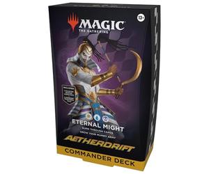 Magic: The Gathering Aetherdrift Commander Deck - Eternal Might, White/Blue/Black