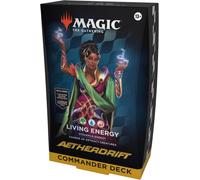 Magic: The Gathering Aetherdrift Commander Deck - Living Energy, Green/Blue/Red