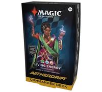 Magic: The Gathering Aetherdrift Commander Deck - Living Energy, Green/Blue/Red