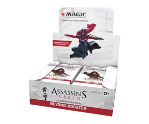 Magic: The Gathering - Assassin's Creed Beyond Booster Display | 24 Beyond Boosters (7 Cards in Each Booster) | Trading Card Game from 13
