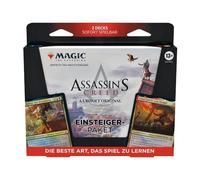 Magic: The Gathering - Assassin's Creed - Starter Pack | Learn Magic with 2 Assassin's Creed Theme Decks | Trading Card Game for Two Players from 13 (German Version)
