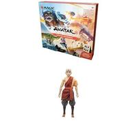 Magic: The Gathering | Avatar: The Last Airbender Scene Box and Jazwares Avatar: The Last Airbender Aang (Book Three) - 6.5-Inch Scale Figure Bundle