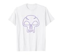 Magic: The Gathering- Black Mana Emblem T-Shirt, Men, White, Large