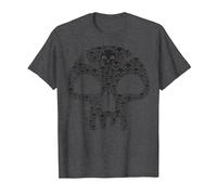 Magic: The Gathering Black Mana Symbol Fill T-Shirt, Men, Dark Heather Grey, 4X-Large